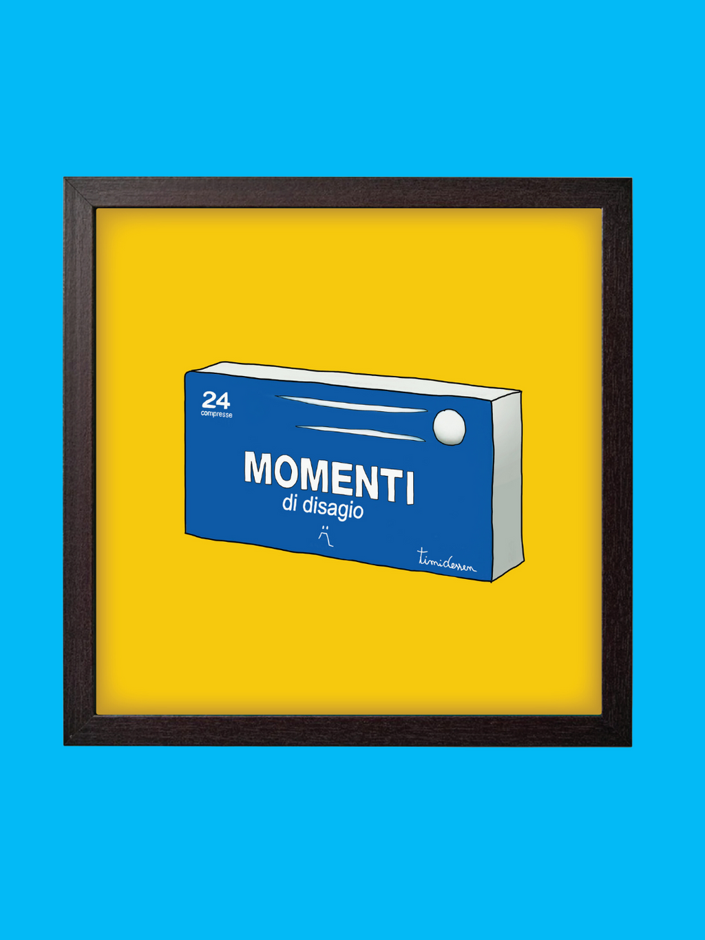 Stampe con Cornice Timidessen