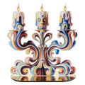 Centrotavola Candelabro Plexiglass