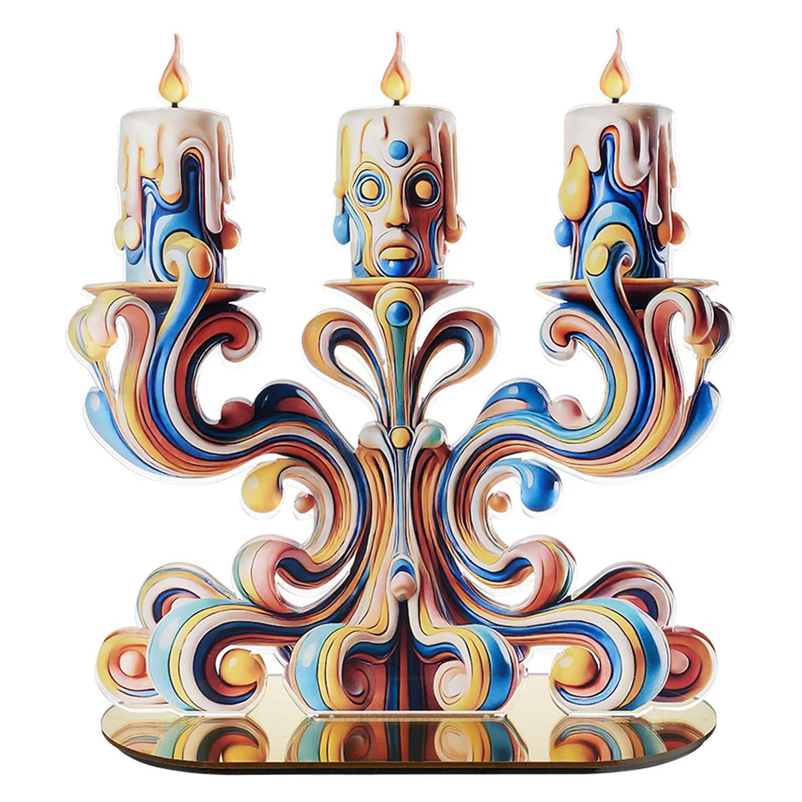 Centrotavola Candelabro Plexiglass